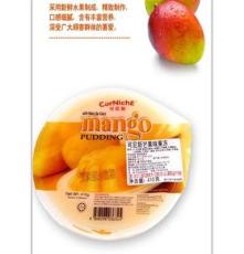 马来西亚进口果冻 可尼斯芒果果冻含椰果 410g/碗 进口布丁 零食