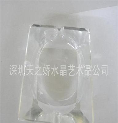 水晶烟缸 水晶工艺品 可定制（图）