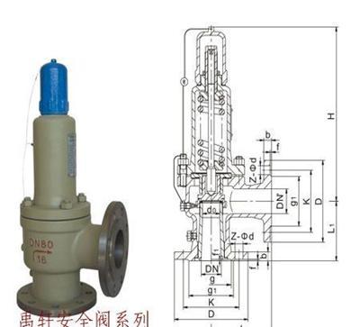 A41H-16C铸钢安全阀-簧微启式安全阀价格