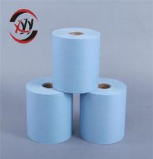 厂家直销蓝色无尘吸油纸 工业专用清洁大卷纸 规格可定做品质保障