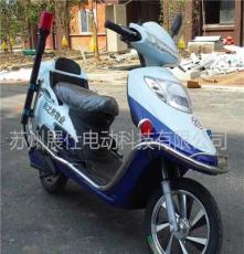 上海两轮电动巡逻车 小区物业代步车 保安执法电动车