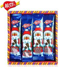 怡浓 圣诞老人巧克力 480块/箱 生产厂家批发休闲零食 热销糖果