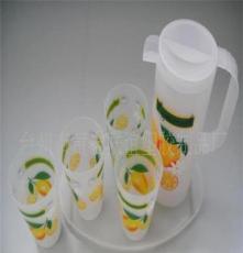 供应果汁壶 PP材质可印刷塑料果汁壶