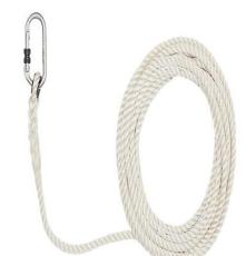 泰州厂家长期供应 登山安全绳安全带 双钩安全绳救生绳