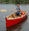 定制一头尖小木船 欧式小木船 水上观光婚纱摄影道具木船 手划船