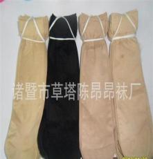 厂家批发 女 包芯丝短丝袜 加厚透明纯色短袜 黑色肤色短丝袜子