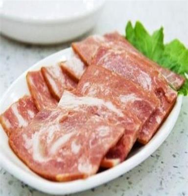 新鲜烤肉原料  调理肉片火锅冷冻食品 南昌培根肉厂家直销