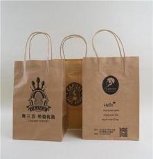 牛皮纸包装袋 坚果吐司面包外卖打包袋子 定做食品纸袋可印logo