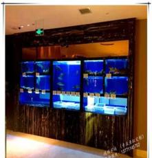 连云港海鲜池酒店 超市  亚克力玻璃海鲜池定制厂家直销 定做鱼缸