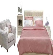 高端定制床品多件套 公主系列 样板间别墅床品玫瑰花 含芯