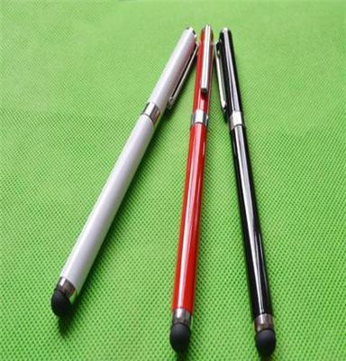 批发 三星苹果 电容屏通用 电容笔 手写笔 触控笔 两用电容笔