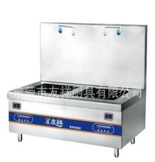 厂家直销 供应大功率YX-306C双头电磁矮汤炉 酒店厨房设备