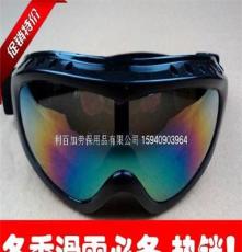 新款墨色防护眼镜防尘滑雪镜防风沙防冲击劳保护目镜