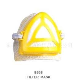 供应优质塑胶防护口罩B638
