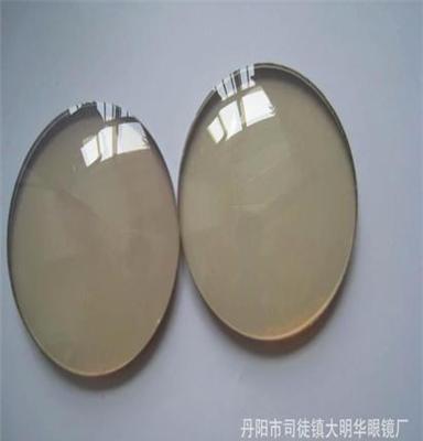 厂家供应防疲劳老花镜片 平顶双光镜片 变色双光 多焦点老花镜片