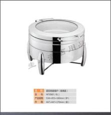 酒店设备 不锈钢自助餐炉 方型玻璃盖餐炉 （钢盖）HF3021（4L）