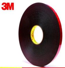 3M5952强力双面胶带 3M高粘黑色强泡棉双面胶 金属汽车胶带