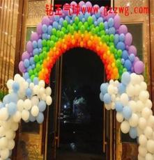 西安鉆王氣球樓盤促銷慶典布置