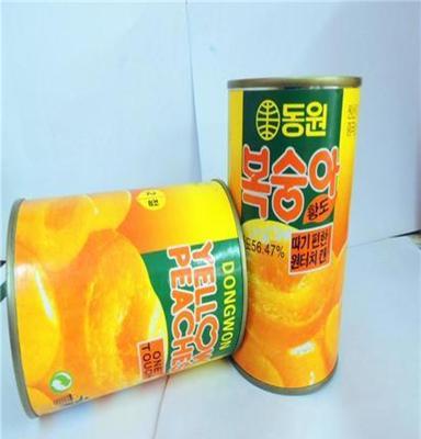 出口日韩 黄桃罐头 月销百吨 425/听 12听/箱 西餐必备食品
