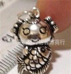 項(xiàng)飾925泰銀批發(fā) 配件金童玉女DIY掛件吊墜