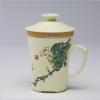 复古青花陶瓷茶杯订做 礼品陶瓷茶杯
