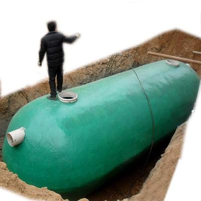 桂林玻璃钢缠绕化粪池隔油池污水收集设备
