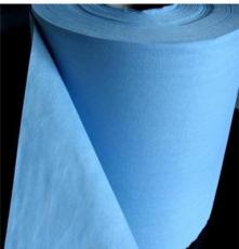 蓝色花纹25*37吸水吸油纸 亲水熔喷擦拭布 树皮纹无尘纸