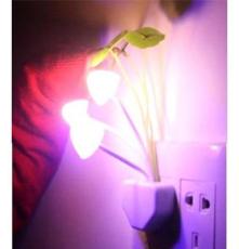 LED阿凡达光控感应蘑菇小夜灯 插电节能创意LED壁灯 宝宝小台灯