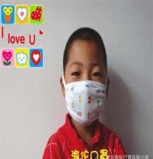 胶州厂家批发儿童纯棉棉布口罩、儿童卡通防护口罩