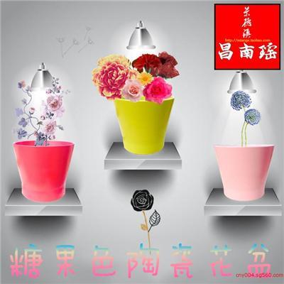 景德镇陶瓷花盆/节日陶瓷礼品