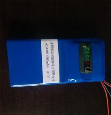 供应 聚合物锂电池组6858103 11.1V 5400mAh