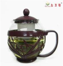 玻璃茶具 如意壶热水壶 玻璃花茶壶 商务水具礼品 广告赠品 批发