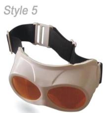 532nm 激光护目镜 安全防护眼镜 200-540nm 宽光谱完全吸收式 5