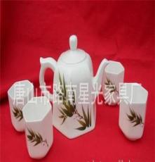 供应唐山骨瓷茶具套装 骨瓷茶杯 茶壶 陶瓷杯 家居装饰品