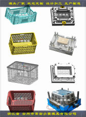 聚丙烯生產膠箱模具 PE鋼材收納箱子模具