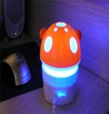 批发 TT-5 LED蘑菇香熏小夜灯 USB接口 精油灯 芳香小夜灯