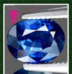 厂家批发 椭圆蓝宝石裸石 高品质人工宝石 珠宝配件