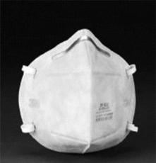 3M防尘口罩 9001A 折叠式颗粒物防护口罩（耳带式） （两个装）