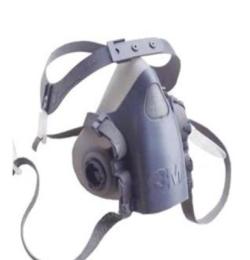 3M面具 正品防毒面具3M7501喷漆专用/多功能防护面罩面具