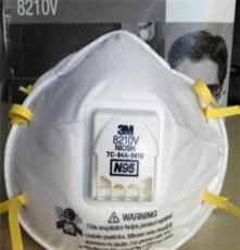 3M 8210V呼吸阀 颗粒物防护口罩 专业防流感病毒 正品