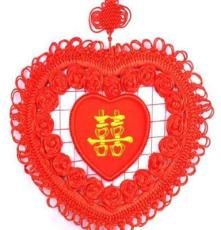 厂家直销 婚庆用品 结婚新房挂件装饰 中国结结婚 玫瑰花中国结