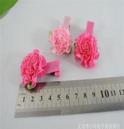 小仙女手工牡丹花發(fā)飾 發(fā)夾 韓版新款 兒童發(fā)卡 邊夾 熱賣