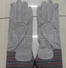 劳保手套 义乌厂家供应 高温电焊防护手套 外贸专用手套批发