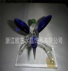 水晶小动物 水晶尖嘴鸟 专业生产批发(可定做）