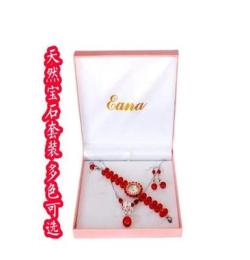 小額批發(fā) 專柜超市貨源 純天然紅瑪瑙首飾飾品套裝