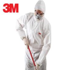 3M 4510白色带帽连体防护服 20件/箱 防护服 防护服连体