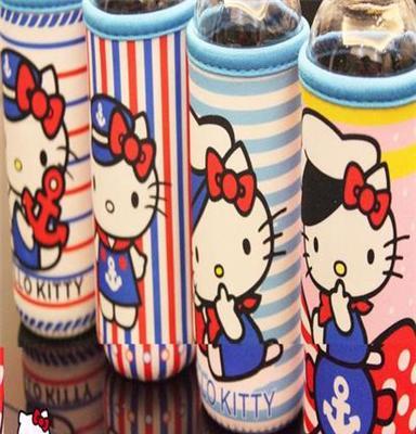 厂家直销定制各种图案hello kitty  布套 随手杯