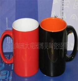 高温色釉陶瓷杯 各种炻瓷咖啡杯 出口陶瓷杯子定制 厂家直销