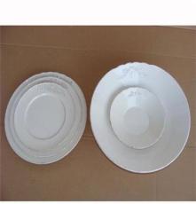 厂家直销 专业生产扫边浮雕色釉系列 陶瓷碗 碟 盘批发