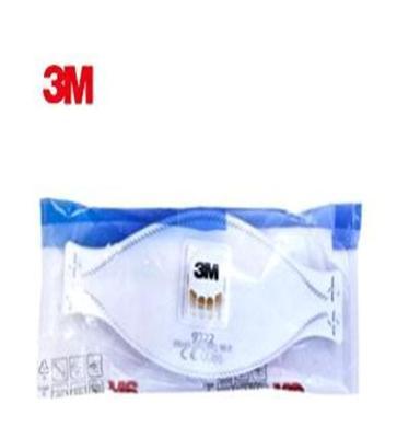 正品3M 9322 FFP2 带阀折叠式防颗粒物口罩 防PM2.5